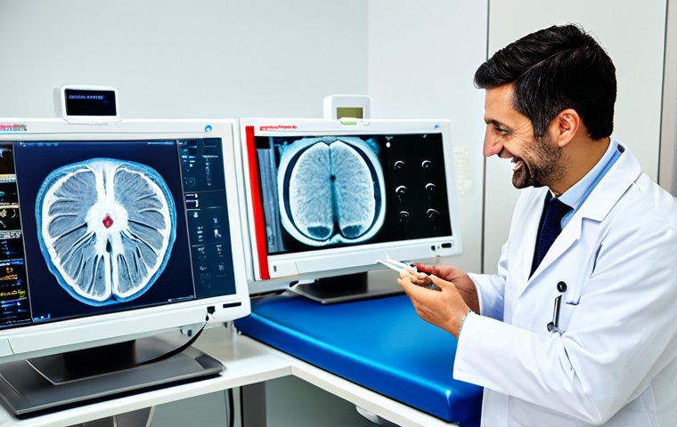 Regenerative Medicine in a Modern Milan Hospital**
"A bright, modern hospital interior in Milan, Italy. A doctor in a professional lab coat is examining a 3D printed organ model. In the background, advanced medical equipment and smiling patients are visible. The scene emphasizes hope and technological advancement. fully clothed, appropriate attire, safe for work, perfect anatomy, natural proportions, professional medical photography, high quality, professional, modest, family-friendly"
**